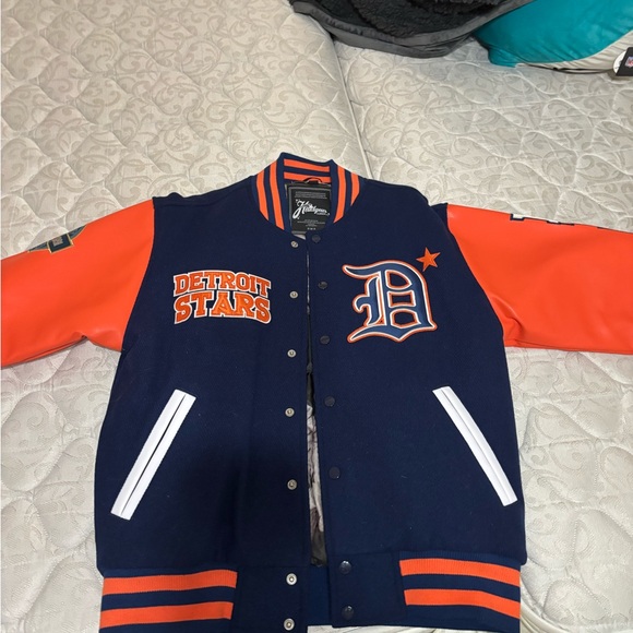 Detroit Stars Men's Varsity Jacket Headgear Classics - Medium - Picture 2 of 4